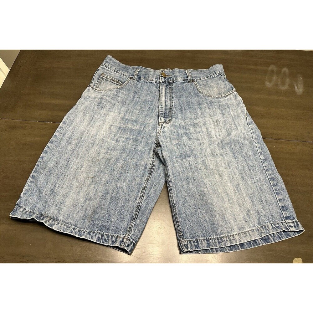 OTB One Tough Brand Skater Jean Shorts Baggy-Size 36x12.5